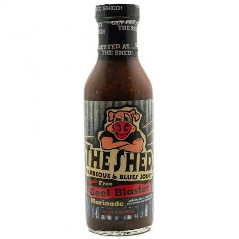 The Shed BBQ Beef Blaster Marinade, Best on Beef