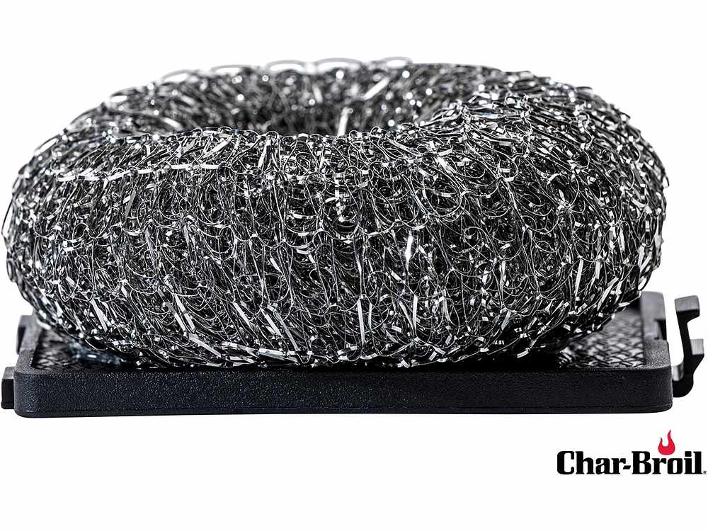 Char-Broil Hot-clean Ersatzkopf für Premium Grillbürste Stahlwolle