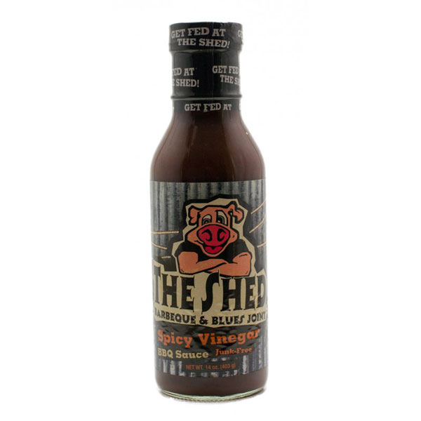 The Shed BBQ Spicy Vinegar BBQ Moppin Sauce