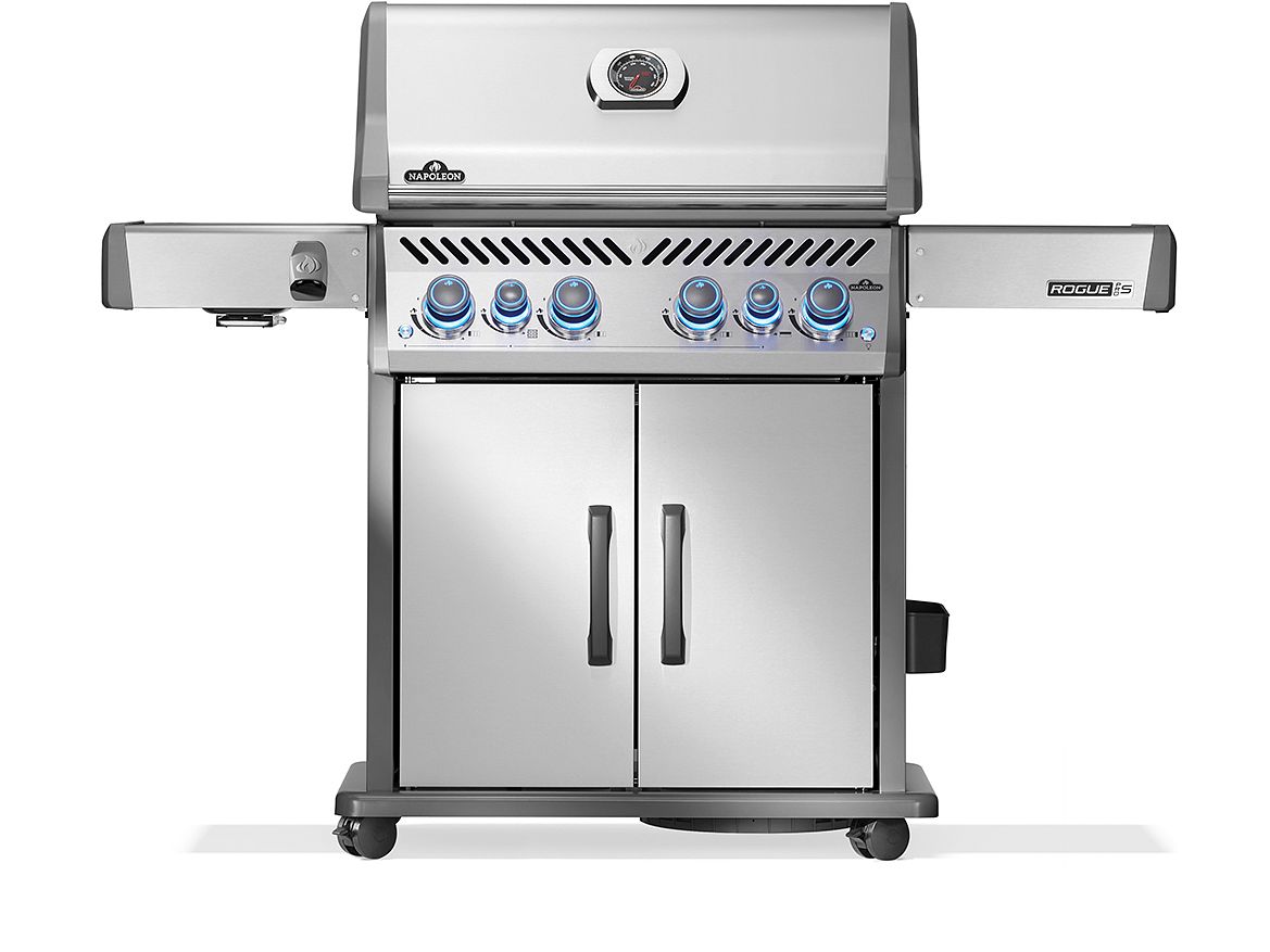 Napoleon Rogue PRO-S 525 Edelstahl Gasgrill mit Edelstahlroste