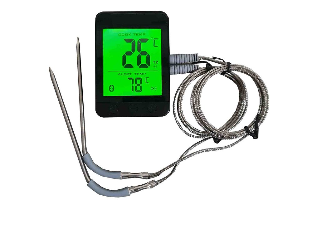 Bluetooth Thermometer mit 2 Sonden