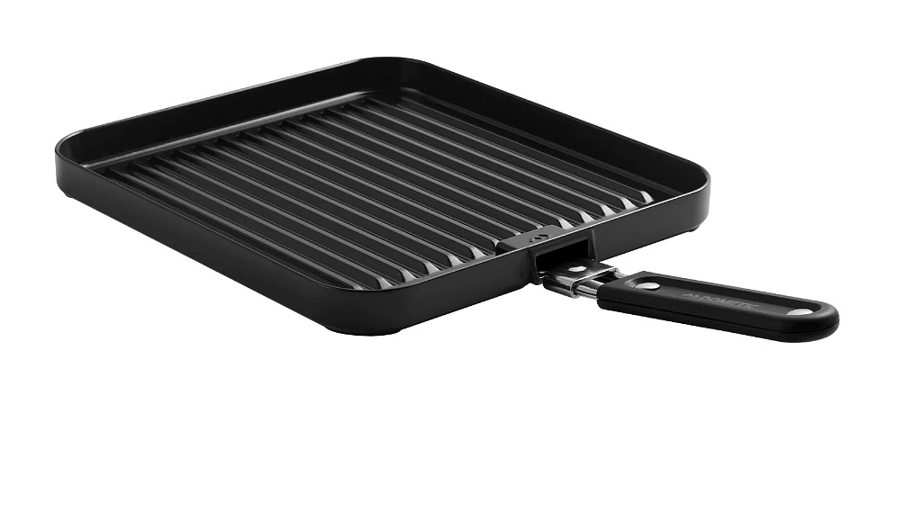 Cadac Universal Grillplatte für Gaskocher gerippt 