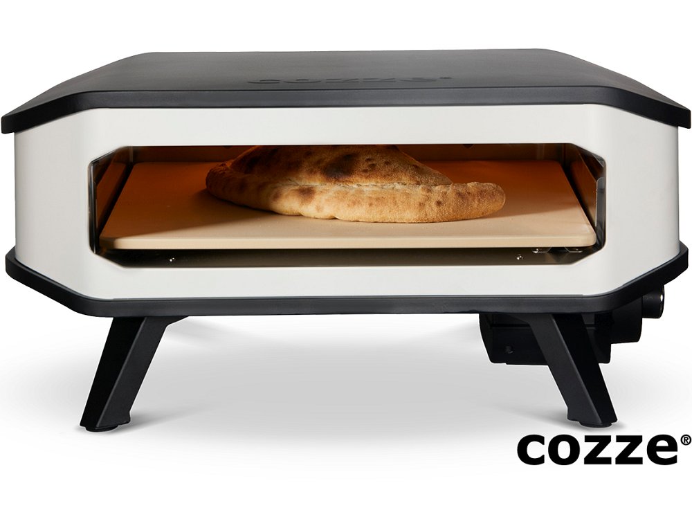 Cozze Pizzaofen elektrisch 17" inkl. Hitzeschild & Pizzastein (42,5 cm)