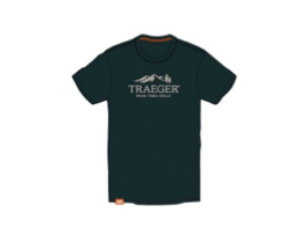 Traeger Design Logo T-Shirt schwarz (L)