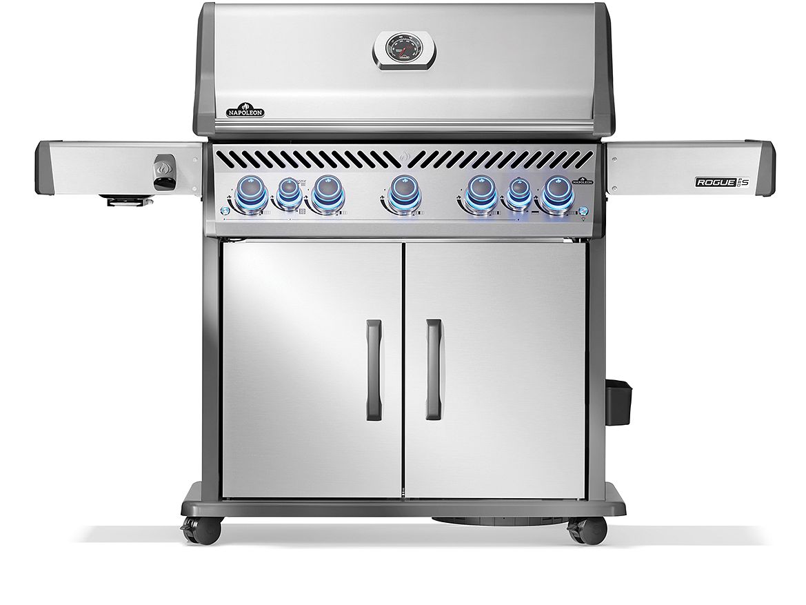 Napoleon Rogue PRO-S 625 Edelstahl Gasgrill mit Edelstahlroste