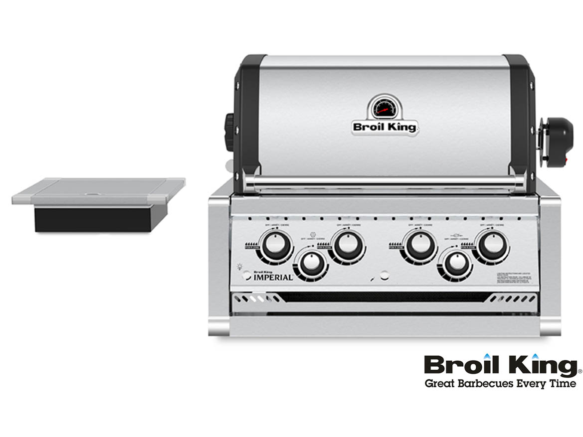Broil King IMPERIAL™ S490 PRO Built In inkl. Drehspieß und Beleuchtung